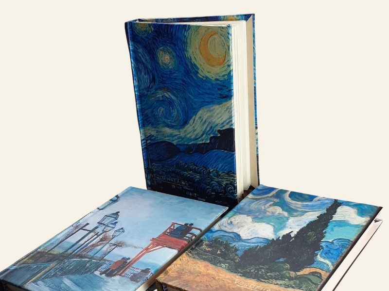 Libretas artesanales Verdehalago